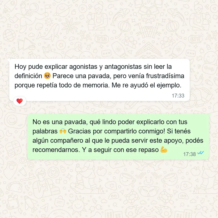 TESTIMONIO: captura real de WhatsApp 2 de 8 — mata «tengo mala memoria»