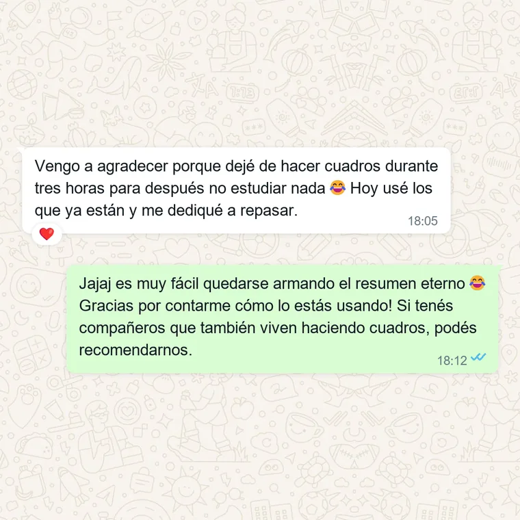 TESTIMONIO: captura real de WhatsApp 3 de 8 — mata «no me da el tiempo para el final»
