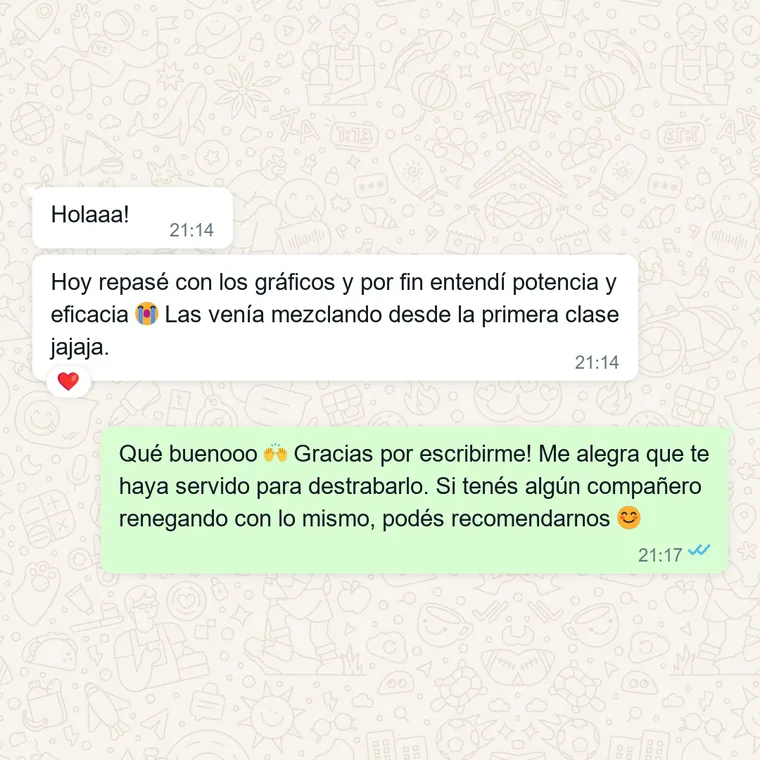 TESTIMONIO: captura real de WhatsApp 7 de 8 — mata «ya tengo el Goodman»